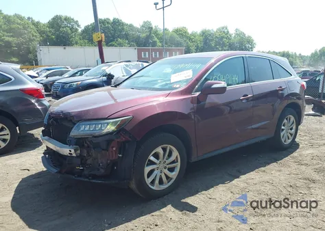 2017 Acura Rdx Technology Acurawatch Plus Packages/W/Technology Package from USA, damaged, VIN 5J8TB4H54HL026109